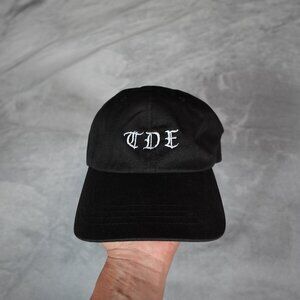 TDE Top Dawg Entertainment Los Angeles Hat Cap Kendrick Lamar Black